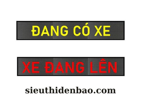 Bảng Led cảnh báo xe lên xuống dốc hầm