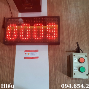 Hình 3: Bảng led hiển thị số thứ tự