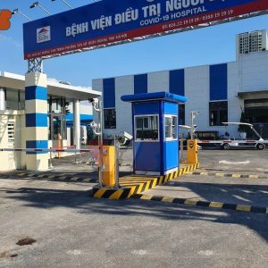 Công ty VHB lắp đặt Barrier tự động BST170 tại bệnh viện cho khách hàng