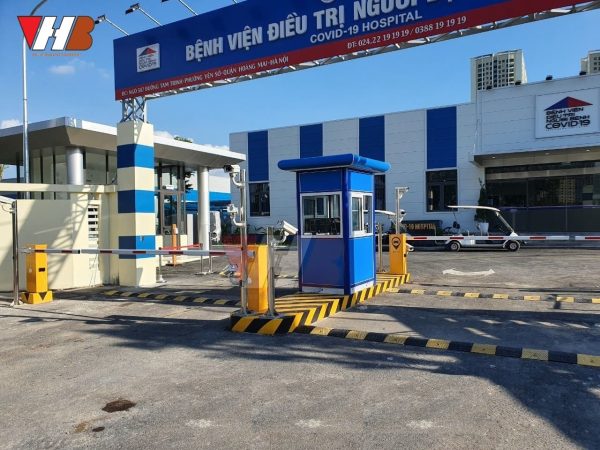 Công ty VHB lắp đặt Barrier tự động BST170 tại bệnh viện cho khách hàng