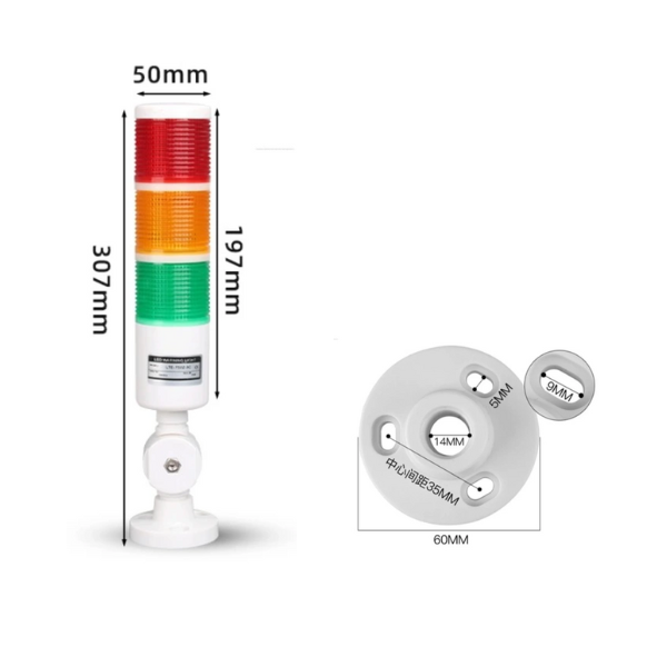 Đèn tháp 3 tầng LTE-T50Z-3S-J 