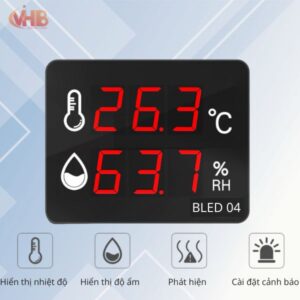Đồng hồ đo nhiệt độ độ ẩm bled 04