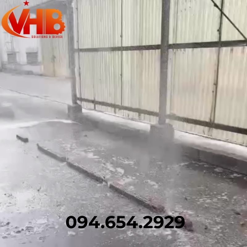 Hệ Thống Phun Khử Khuẩn Cho Xe Ra Vào Nhà Máy 4 Hệ thống phun khử khuẩn cho xe ra vào nhà máy