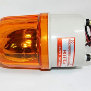 Đèn LTE 1101, MÀU VÀNG, 220V, KHÔNG CÒI – Giải Pháp Báo Hiệu An Toàn Hiệu Quả 1 den xoay canh bao cong truong lte 1101 24v 1 600x600 1