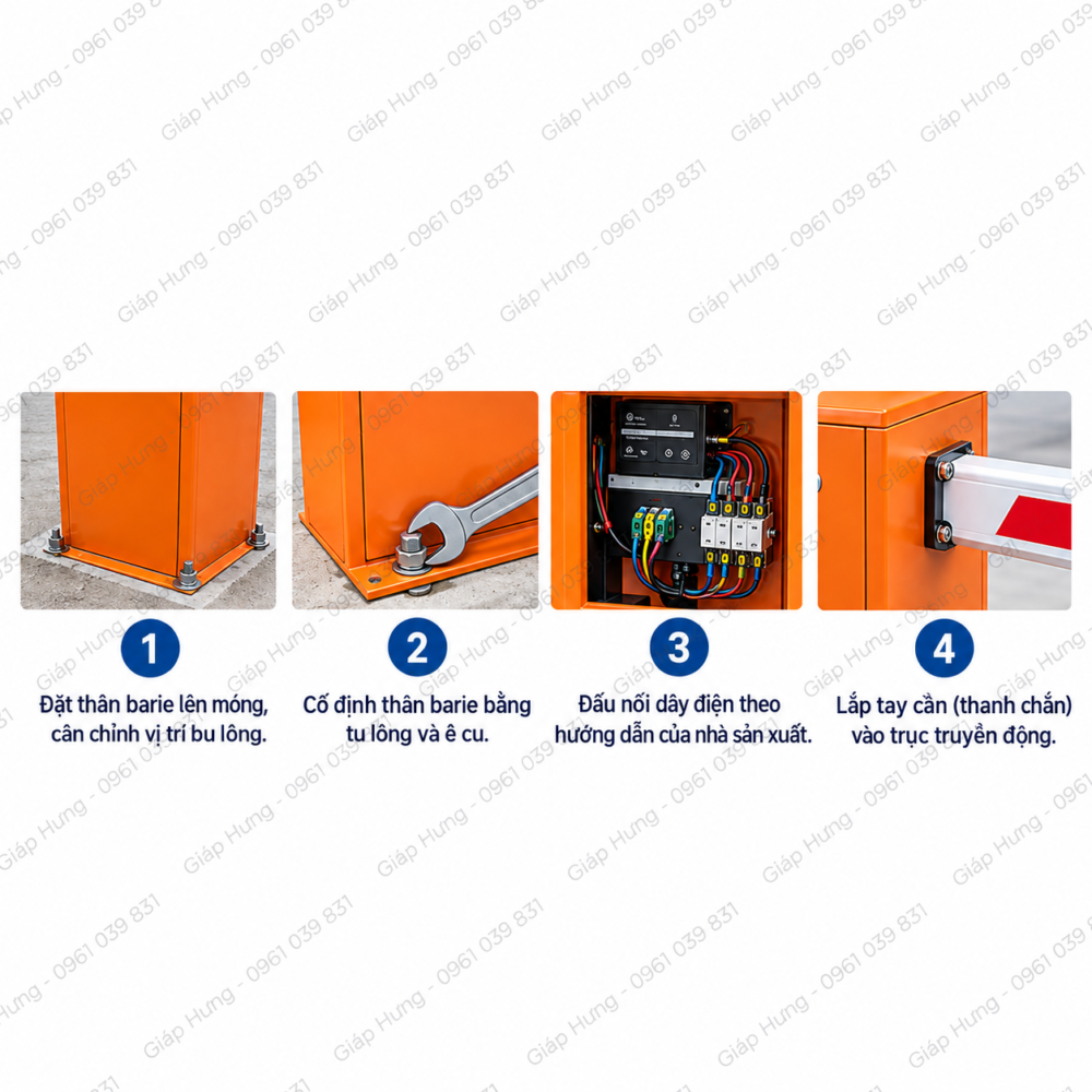 Cách Lắp Đặt Barie 2 Cach lap dat barie 01