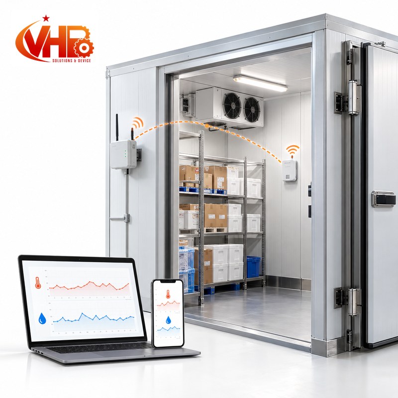 Hệ thống giám sát nhiệt ẩm từ xa – Giải pháp theo dõi thông minh VHB 3 Hệ thống giám sát nhiệt ẩm từ xa